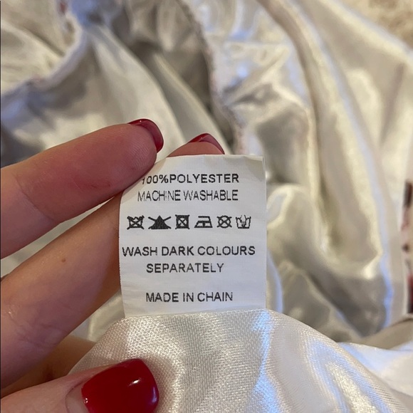 Misguided Floral off shoulder romper size 8 - Picture 7 of 8